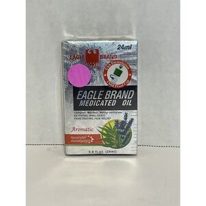 Eagle Brand‎ Medicated Oil Aromatic Lavender Eucalyptus 24ml Pain Relief